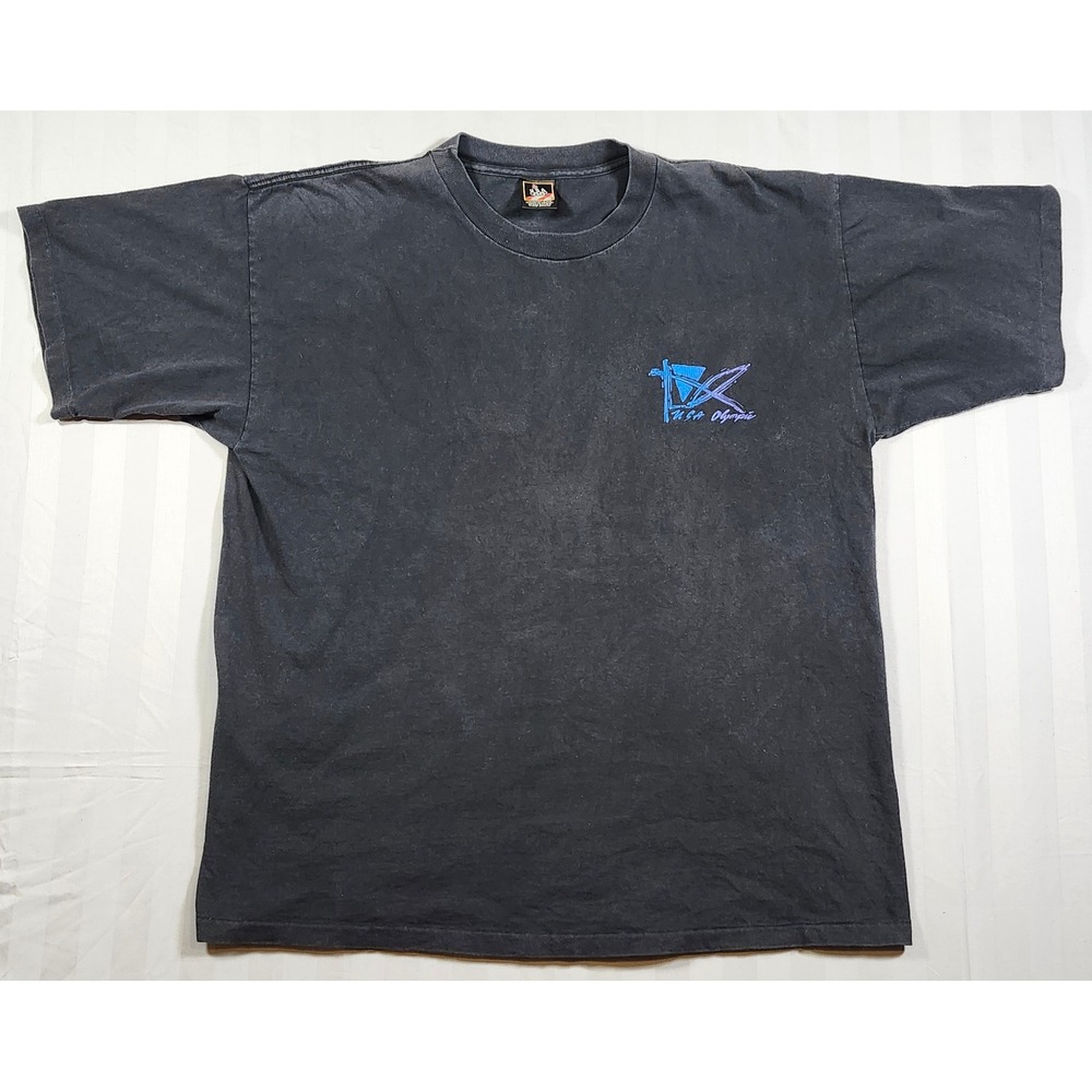 Vintage '92-'94 USA Olympic T-Shirt XL Graphic Abstract JCPenney Made USA 0056
